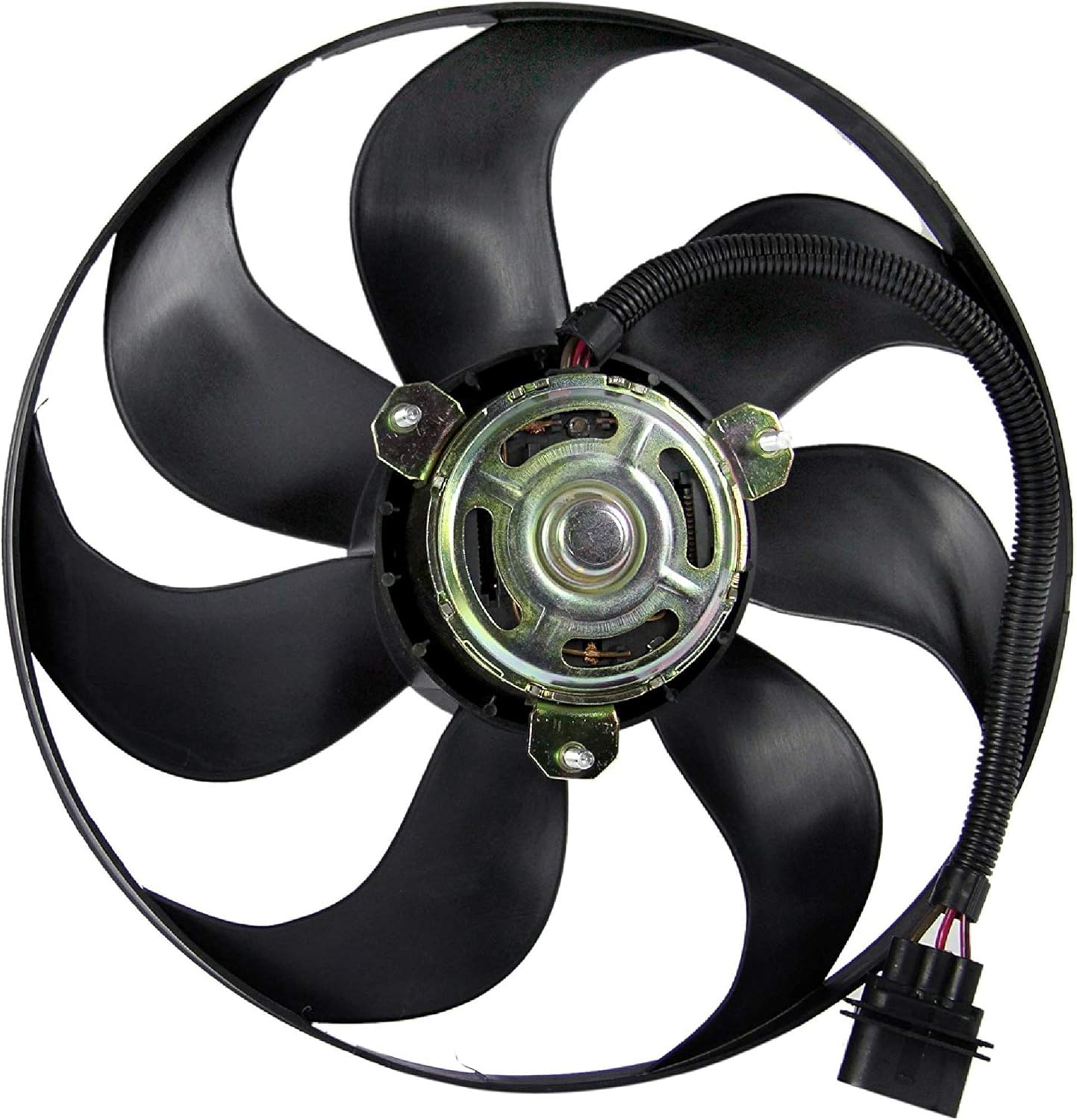 Left Driver Side Radiator Cooling Fan Pack of 2 A7352