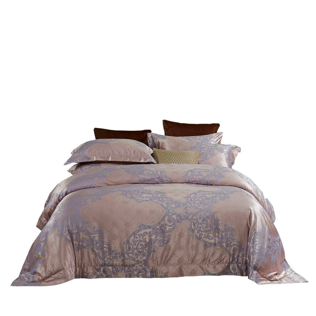 King 6 Pieces Cotton Duvet Cover Set W168453