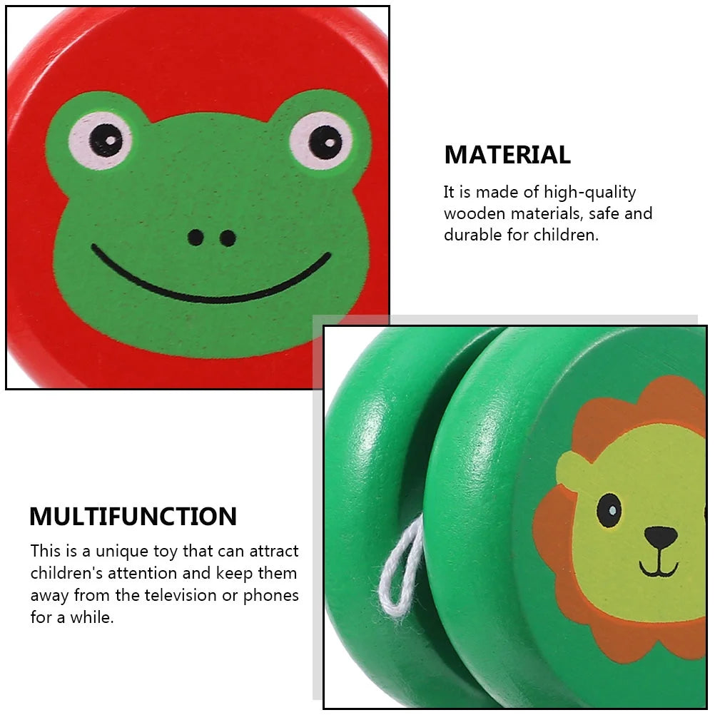 2pcs Wooden Finger Yoyo Ball Toy S792184