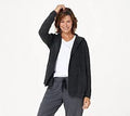He Black/Carbon Hooded Cardi O861891