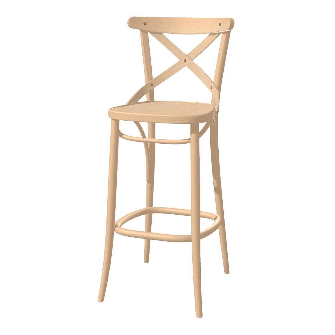 Salmon Pink Bar Stool G81342