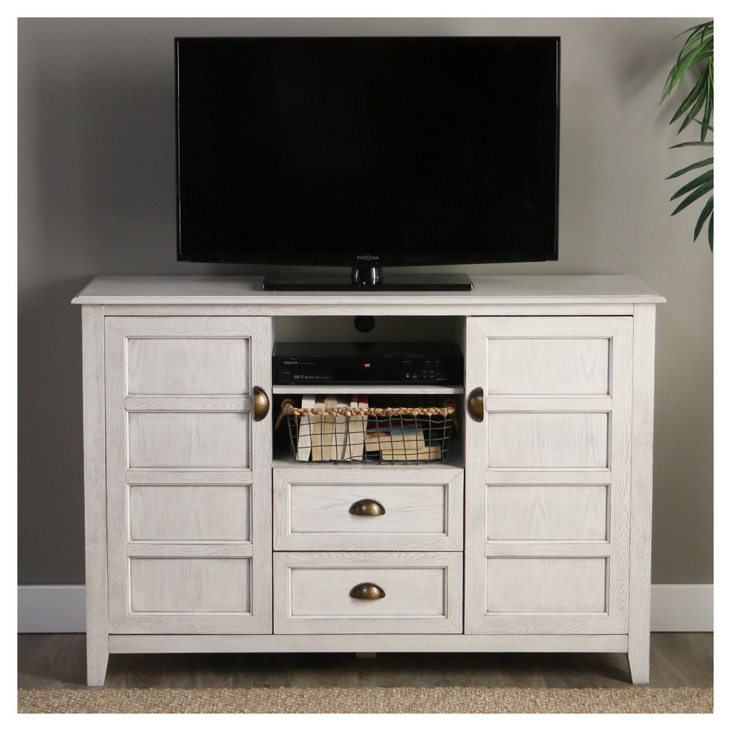 White Wash TV Console P86255