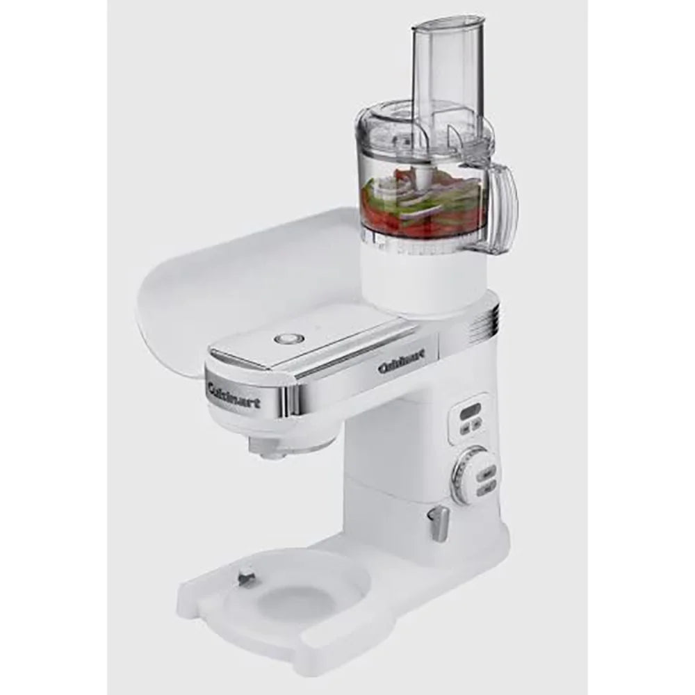 White Food-Processor Attachment for Stand Mixer B1794