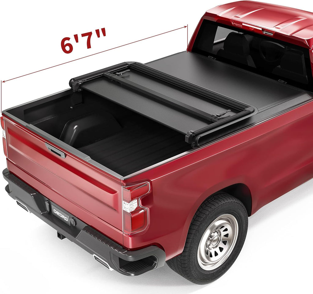 Tri-Fold Truck Bed Soft Tonneau Cover W783240