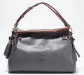 Medium Florentine Leather Zip Hobo L7834