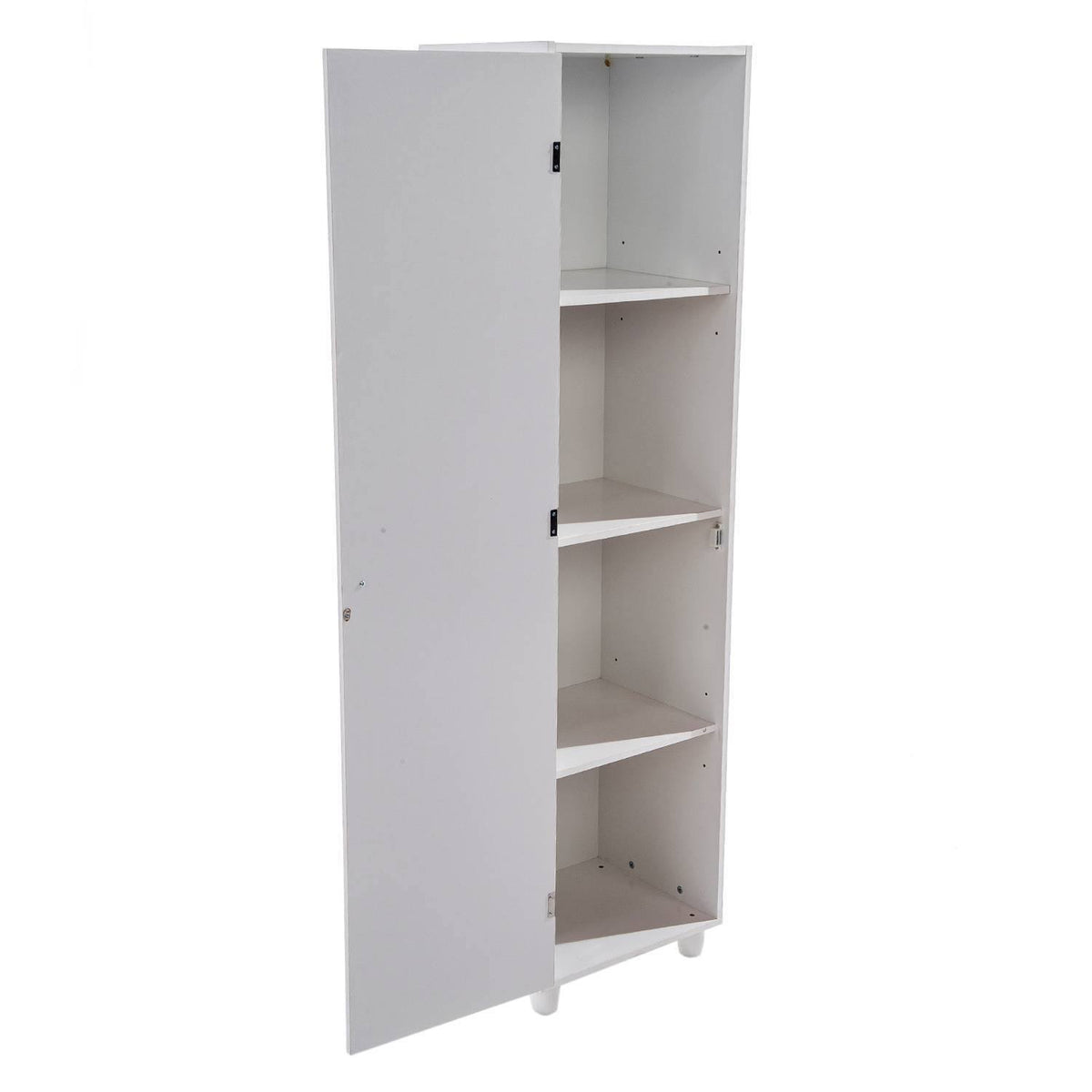 White Storage Cabinet O522