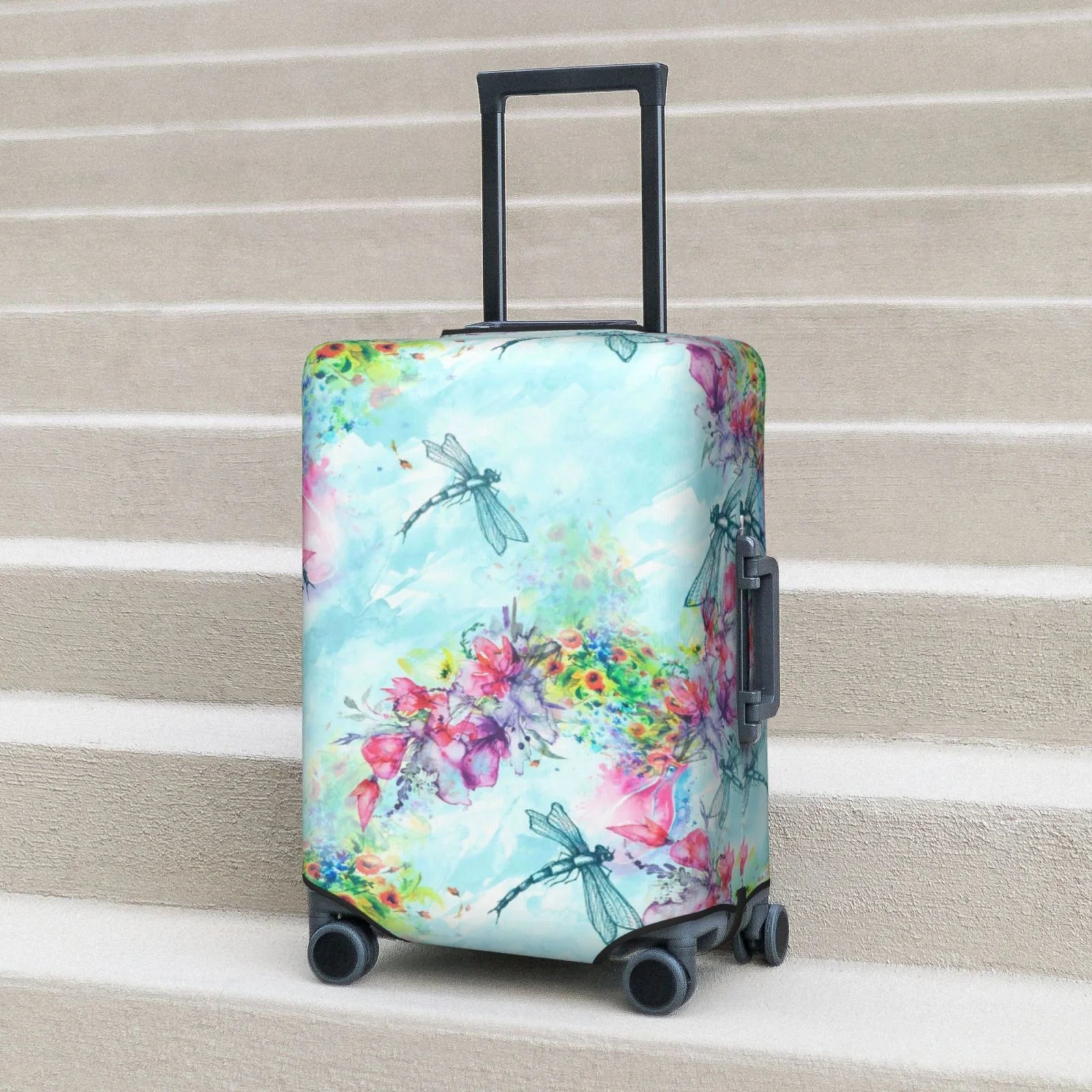 Large Suitcase Protective Cover with Hidden Zipper M132