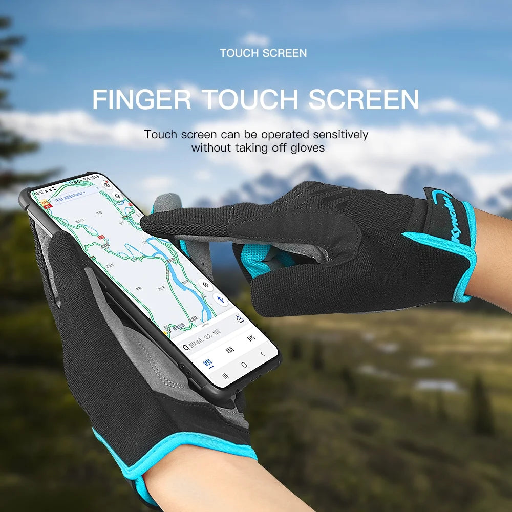 Full Finger Breathable Gel Pad Cycling Gloves Y9144