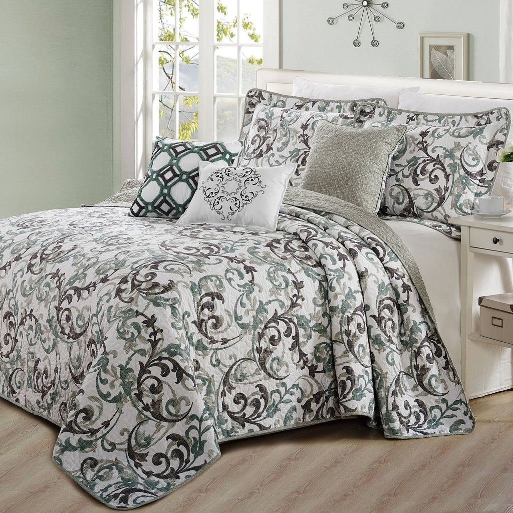 6-Piece Coverlet and Sham Set, Cal King G310489