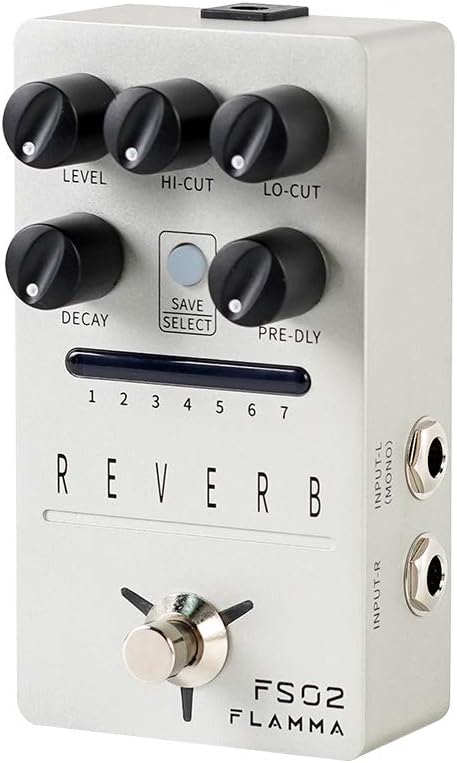 Stereo Cabinet Simulation Guitar Pedal with 7 User Preset Slots Z713906