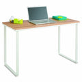 47 1/4 inchw x 24 inchd Beech/White Computer Table Desk H428
