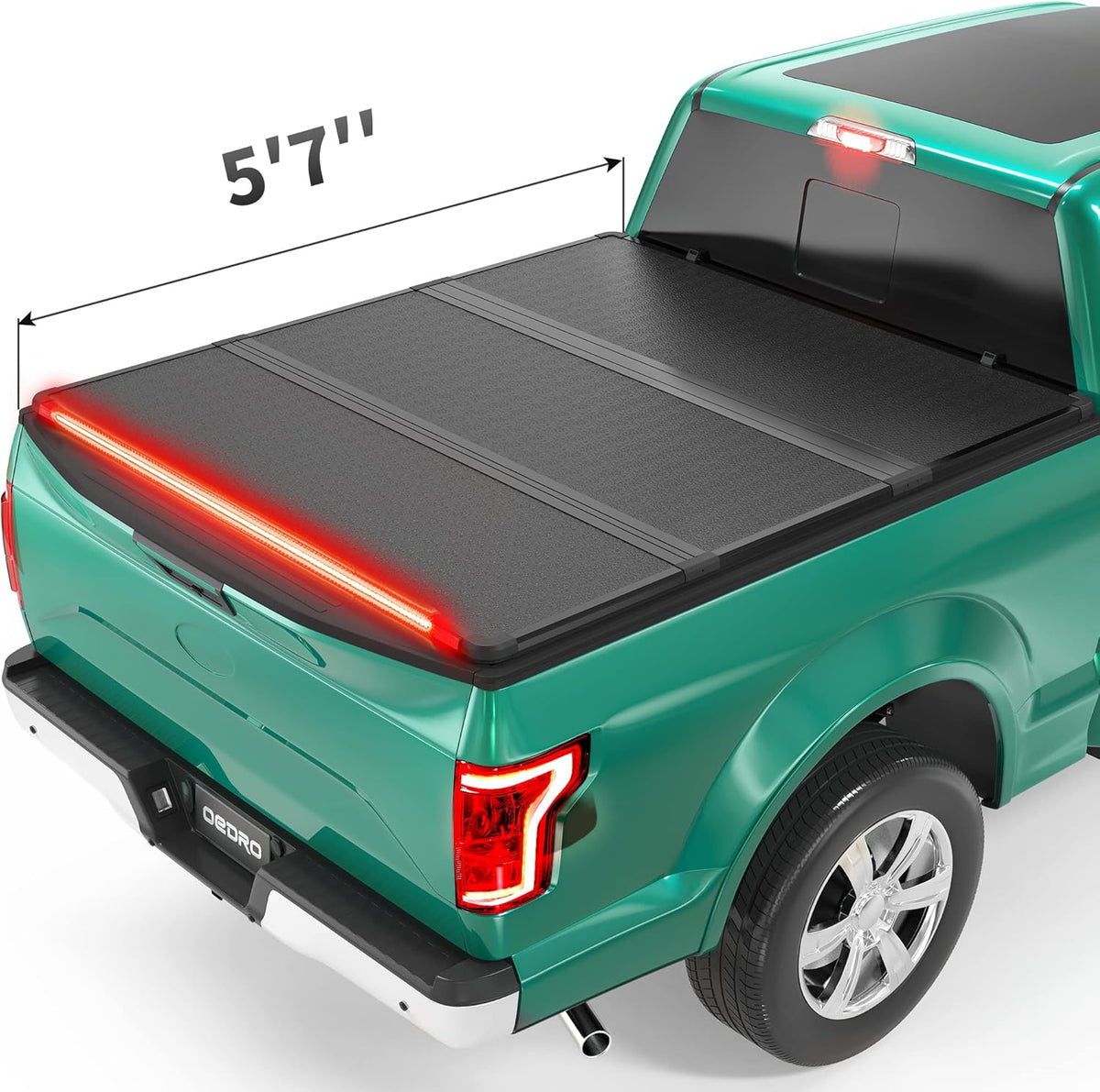 Soft Tri-fold Truck Bed Tonneau Cover for 5.5ft Bed W207335