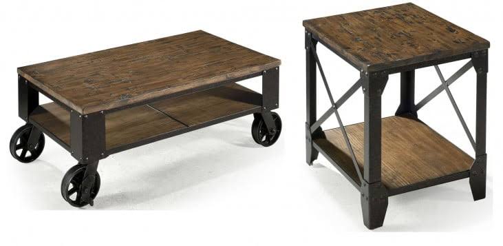 Chairside Door End Table P307