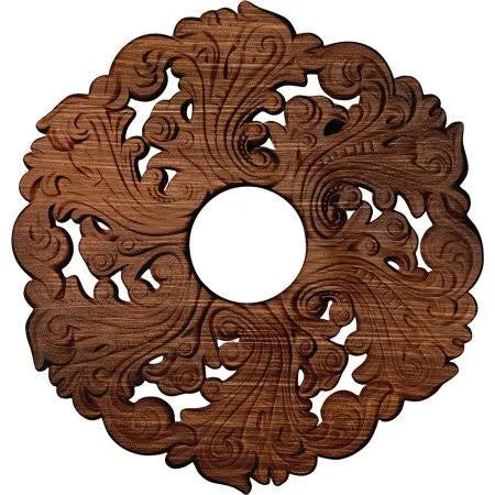 Hickory Ceiling Medallion D953853