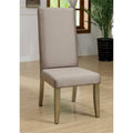 Antique Gold Dining Side Chair (Set of 2) Q56254