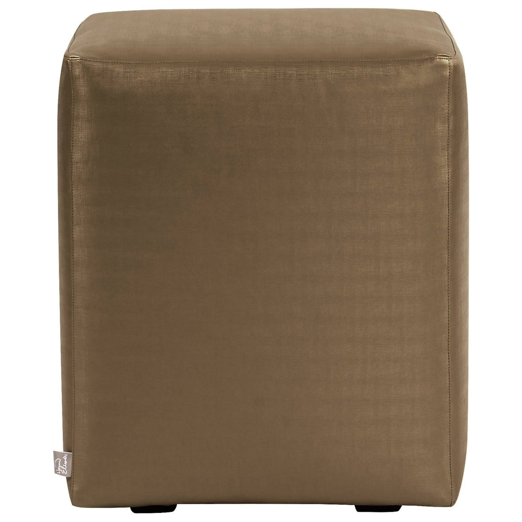 Gold Cube Ottoman E409