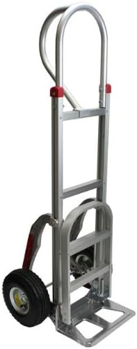 Aluminum Hand Truck with Pneumatic Wheels and Stair Climbers R45005