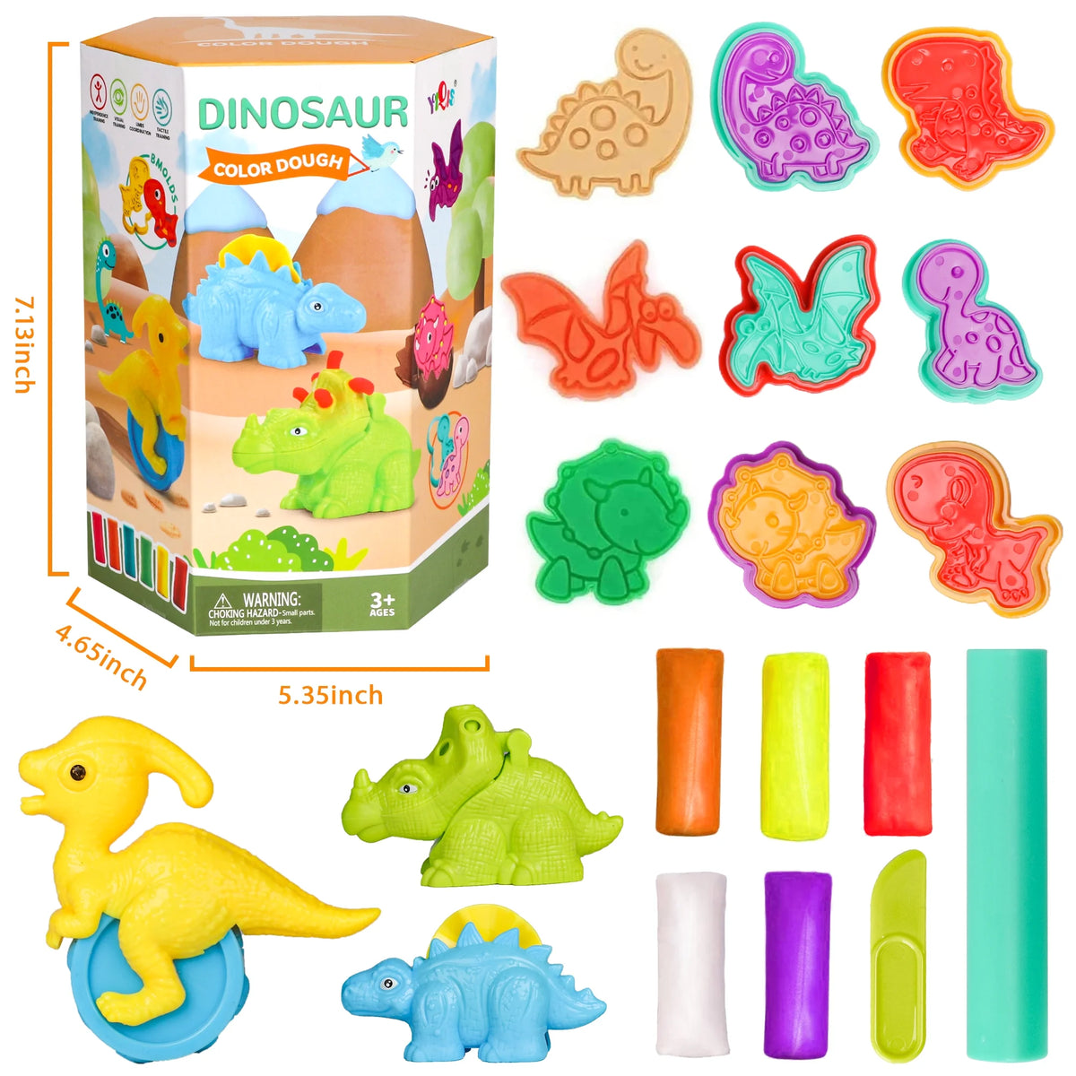 Dinosaur World Play Dough Set N39408