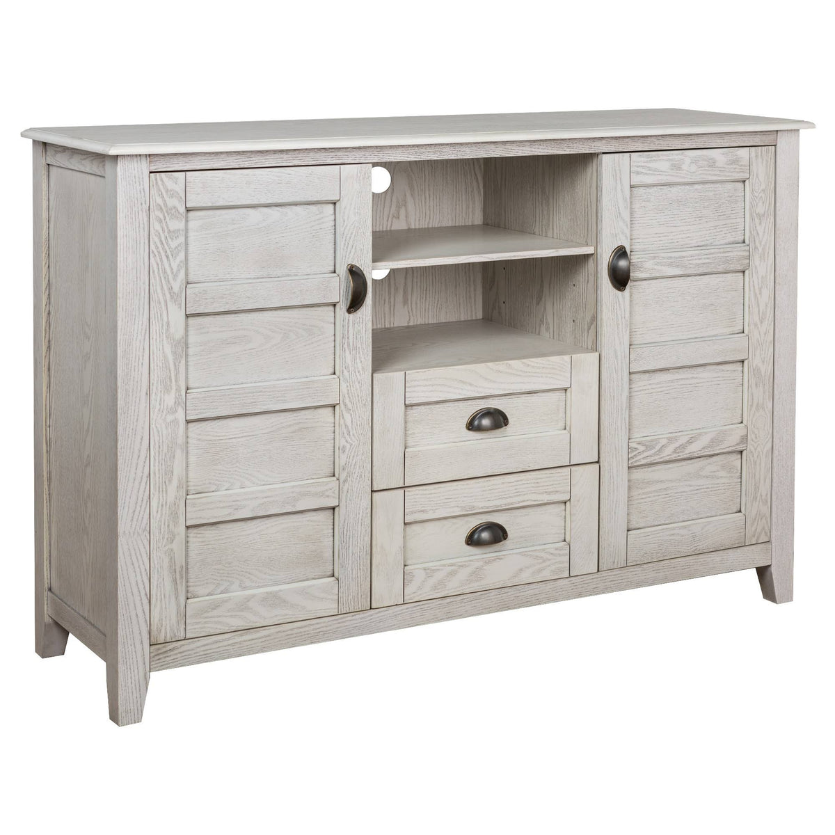 White Wash TV Console P86255