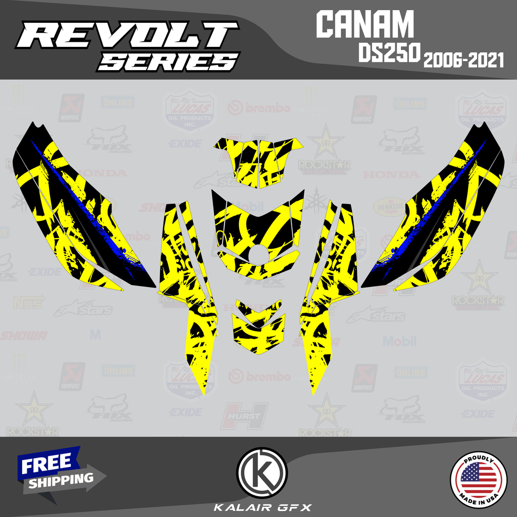 GFX Graphics Kit for Canam DS250 (2006-2021) N2329