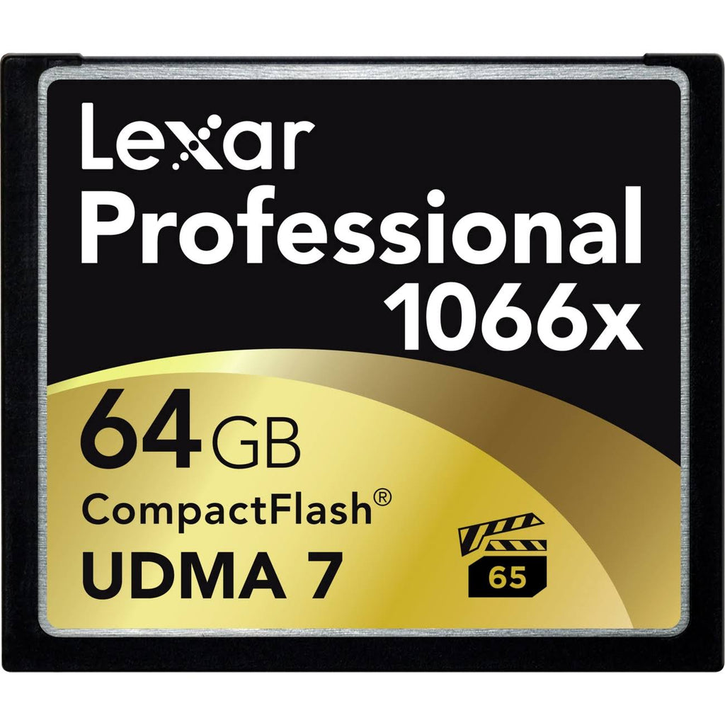 64 GB CompactFlash Memory Card 1066x Pack of 2 M8119