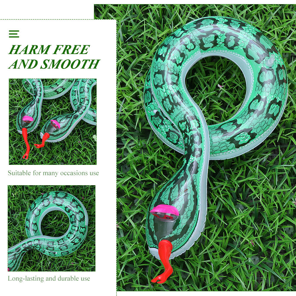 12 Pcs Inflatable Snake Toy K772939