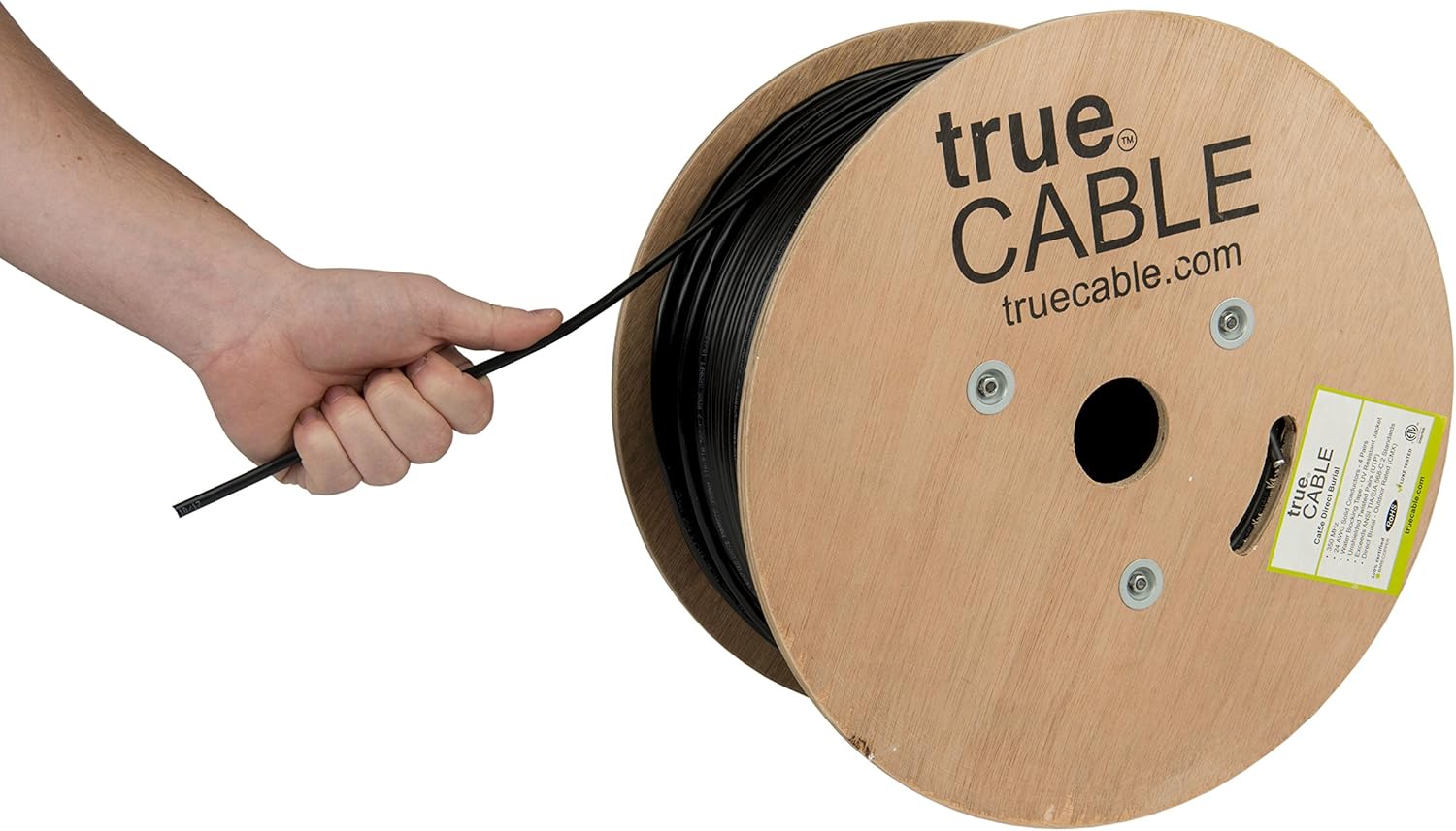1000ft Waterproof Outdoor Bulk Ethernet Cable B607442