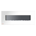 White Wall Mounted Electric Fireplace C21578