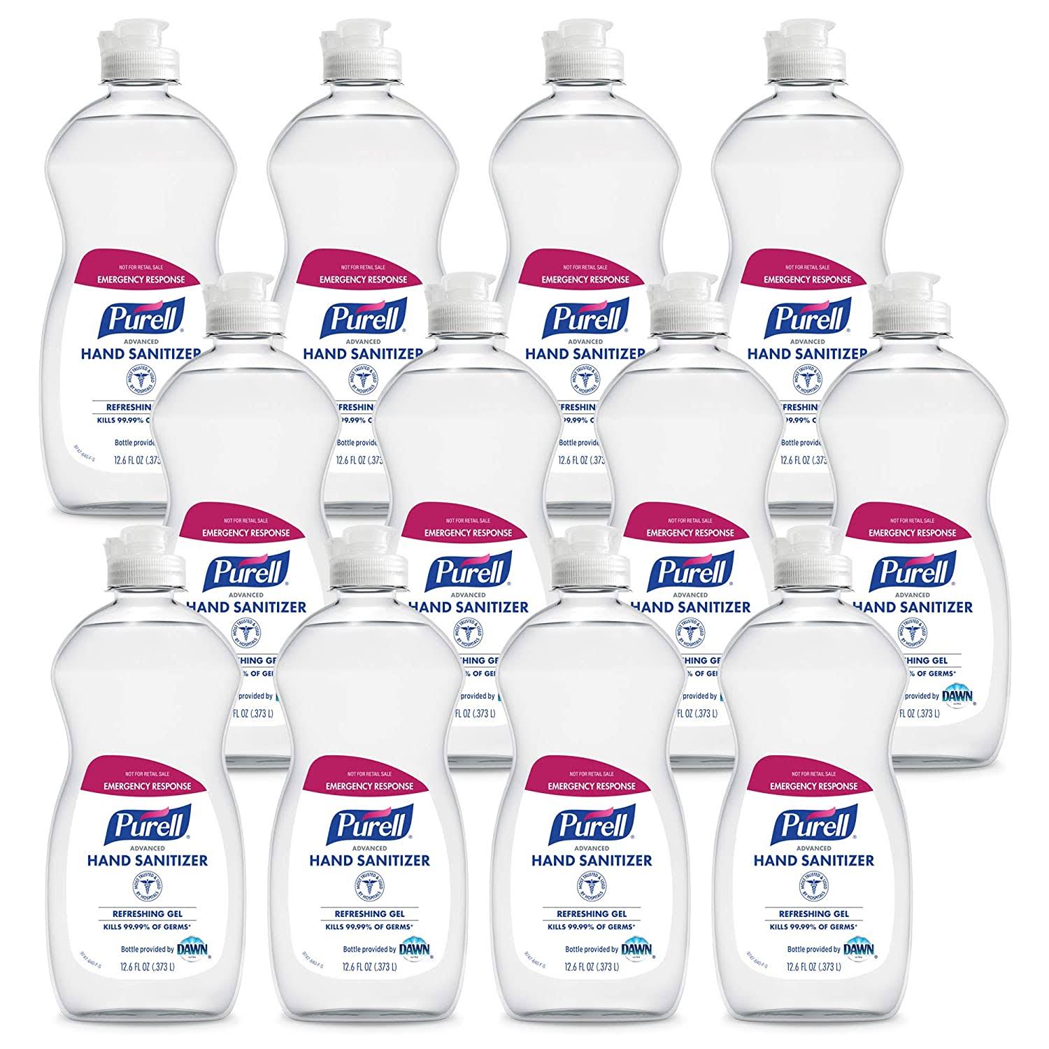 12.6 oz Hand Sanitizer Gel, Case of 12 P8532