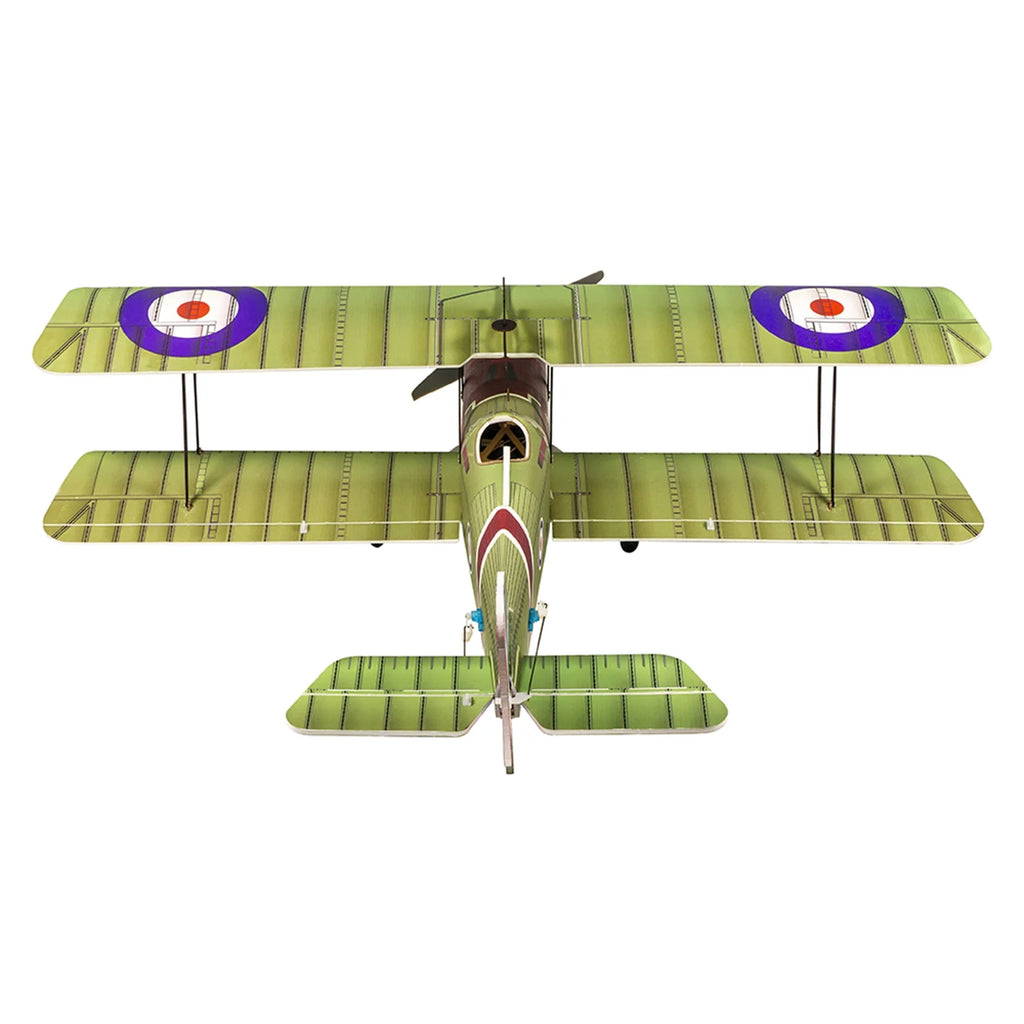 800mm Wingspan Foam Remote Control Airplane Biplane Warbird KIT S7615