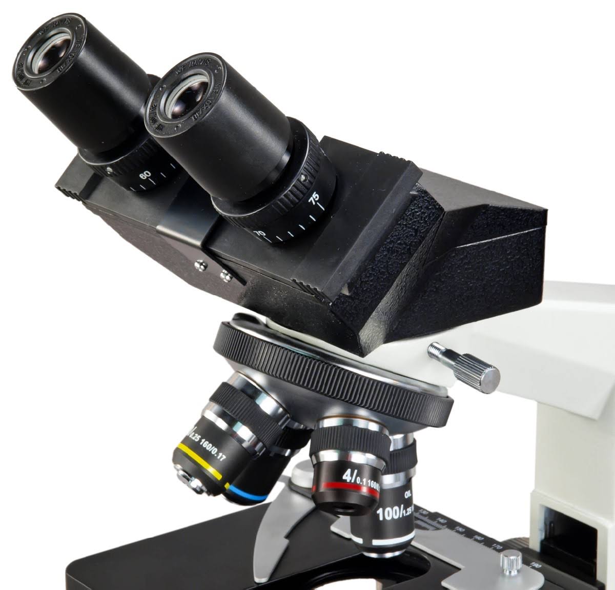 Compound Binocular Microscope with Aluminum Carrying Case A2376