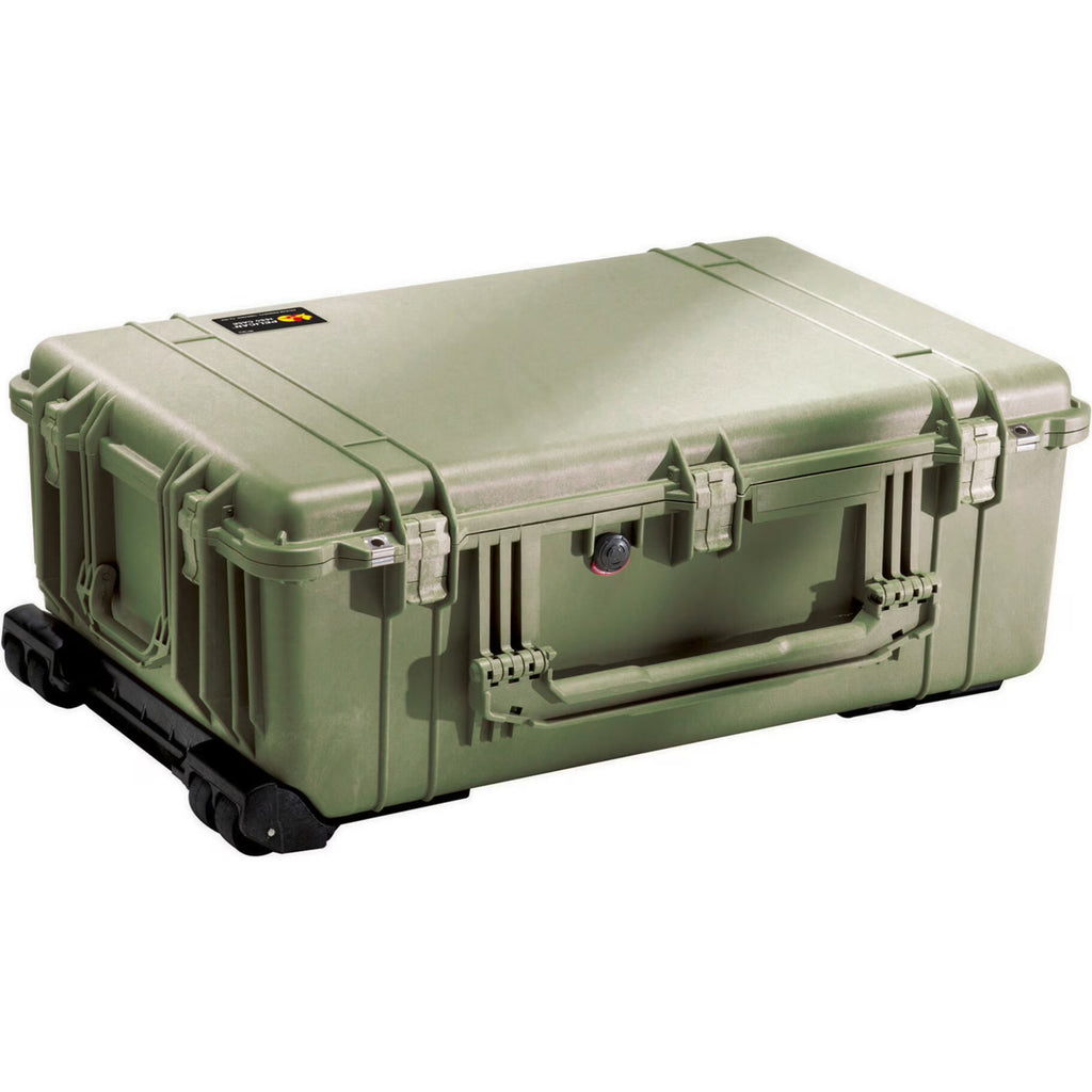 Olive Drab Green Watertight Wheeled Hard Case L2789