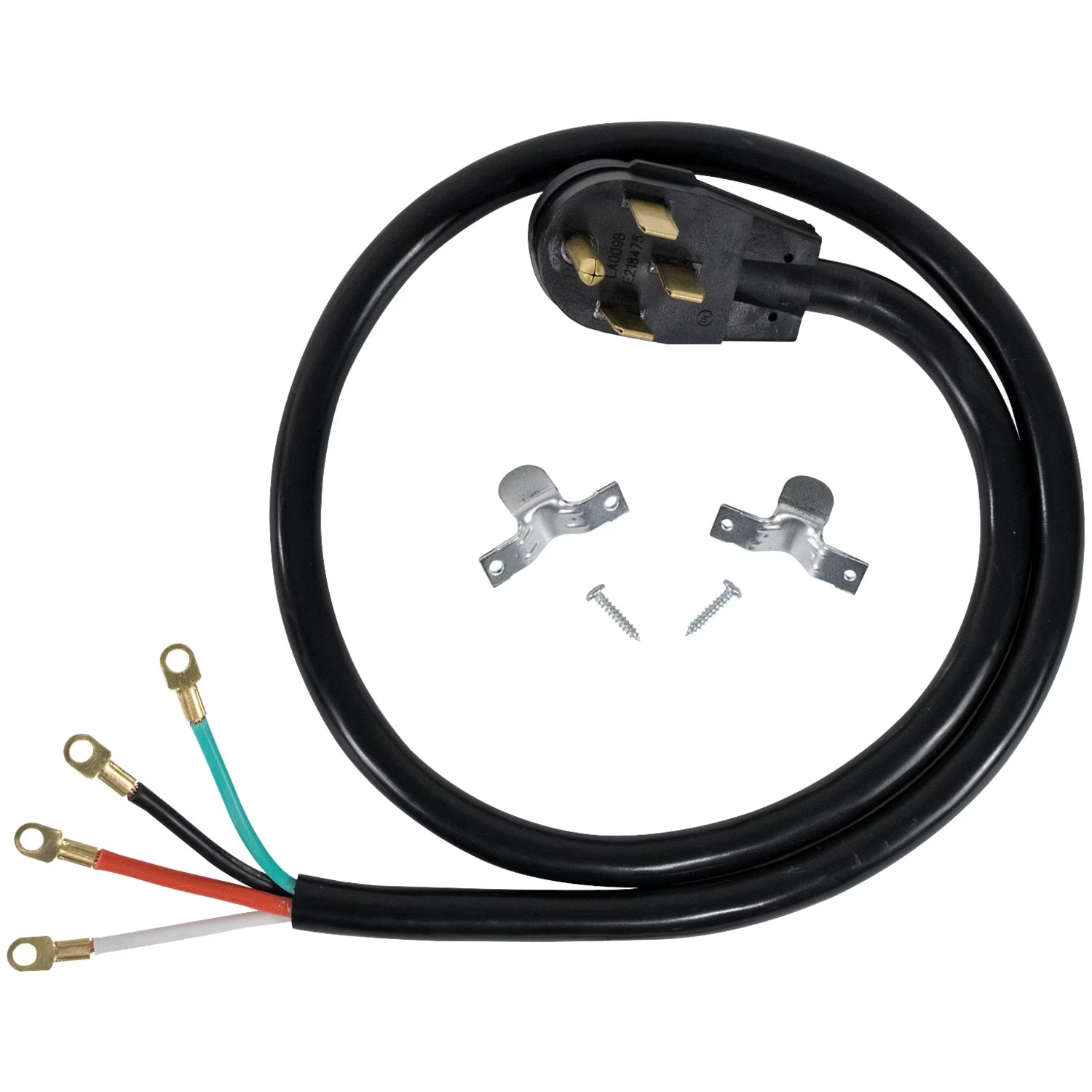 4-Wire Closed-Eyelet 40-Amp Range Cord, 6ft P95347