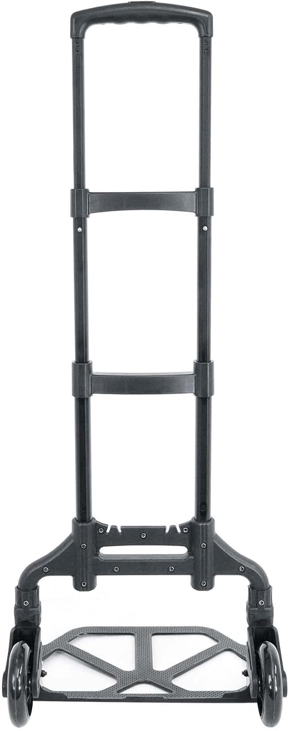 Aluminum Trolley Transport Hand Truck, Folds Flat, Pack of 2 R2918