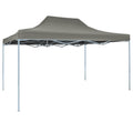Folding Party Tent Outdoor Gazebo Canopy Steel Frame Sunshade Shelter Anthracite 9.8ft x 13.1ft x 10.3ft D856693