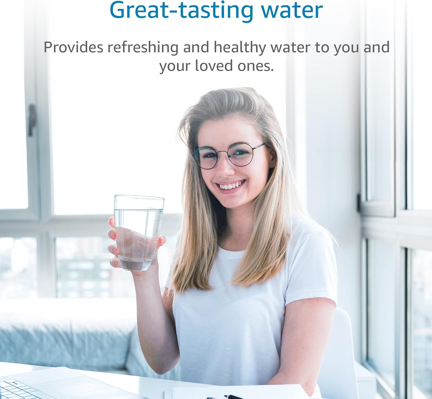 Black Purification Water Filter, Pack of 2 C23344