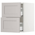 White Wall Cabinet with 2 Drawers A121