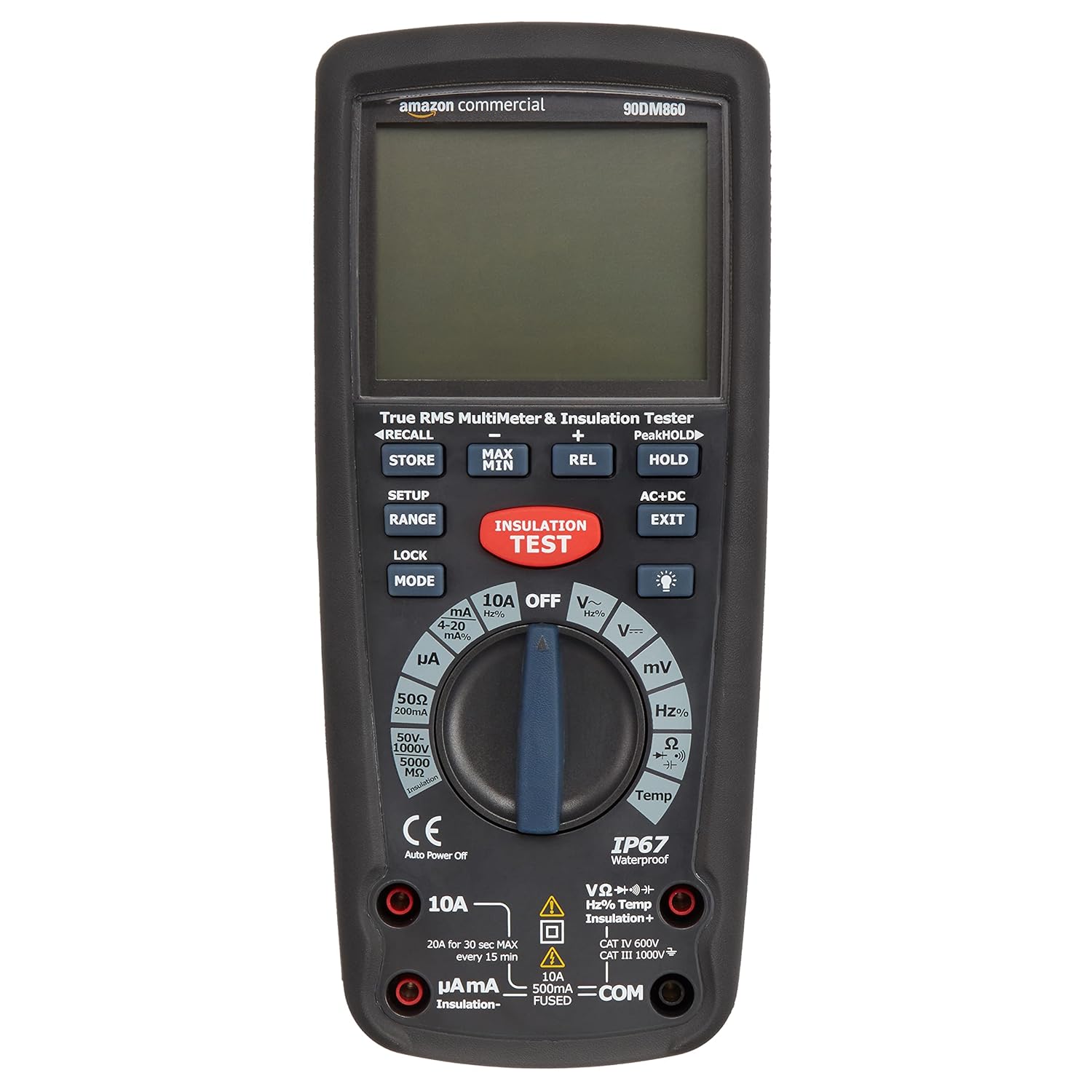 Insulation Tester with Multimeter Function, True RMS, CATIV 600V E234
