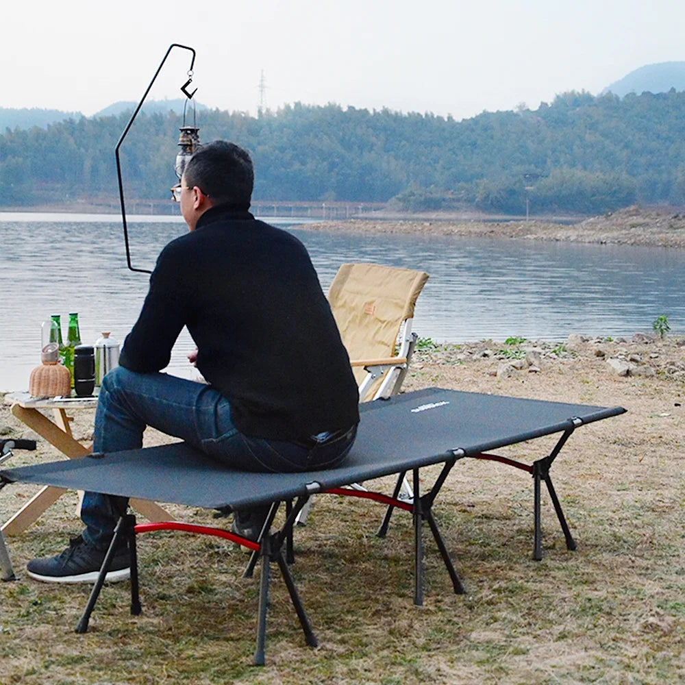 Portable Folding Camping Cot 265LB Bearing Weight W25617