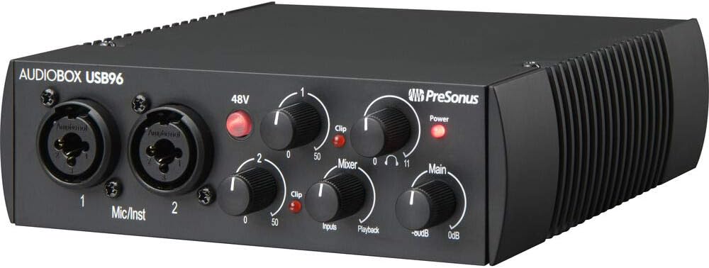 Audio Interface Full Studio Bundle with MIDI Pad Controller, Bluetooth Monitors, Boom Arm and Headphones O543914