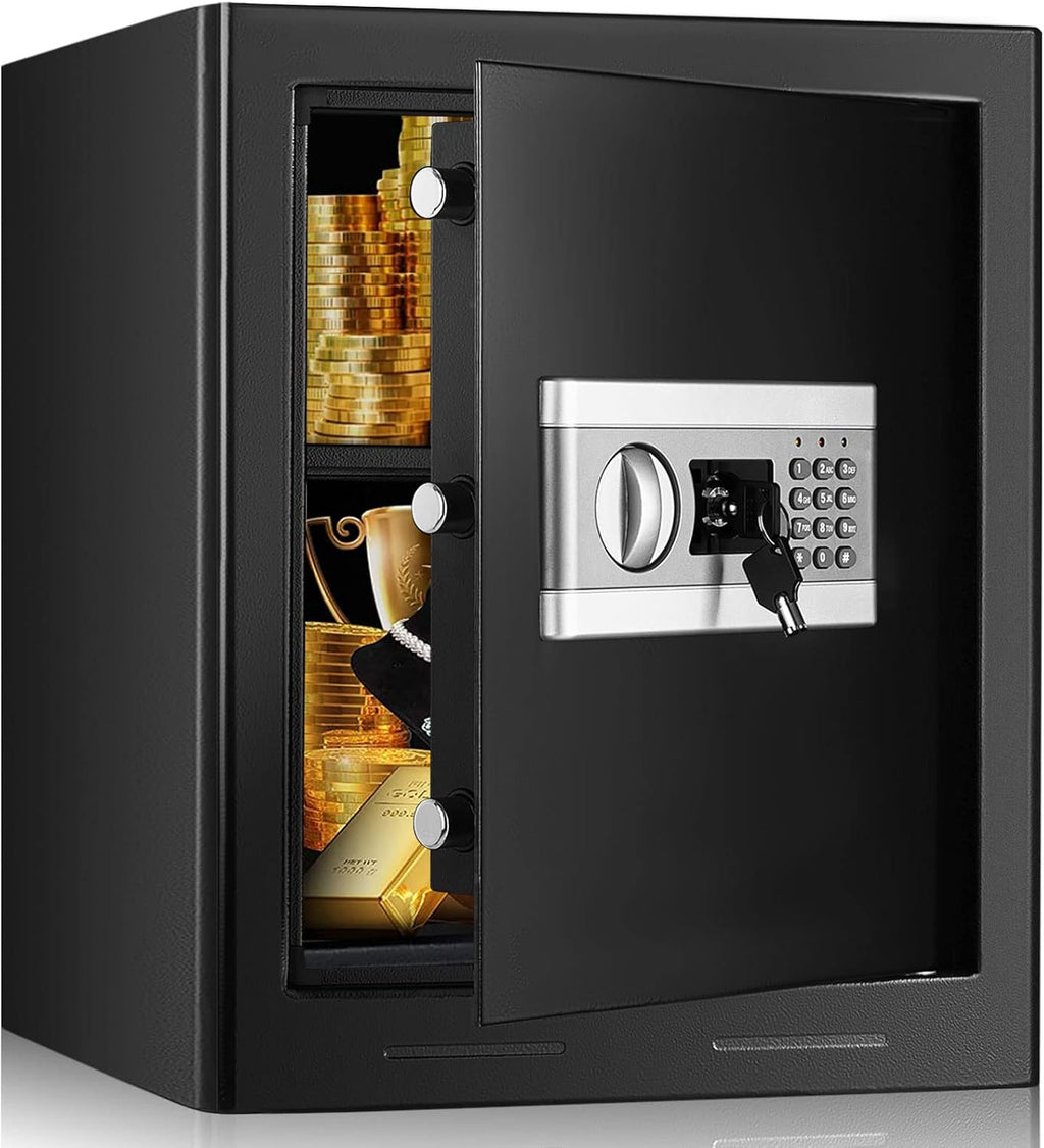 Fireproof Waterproof Digital Safe Box with Keypad Lock M45361