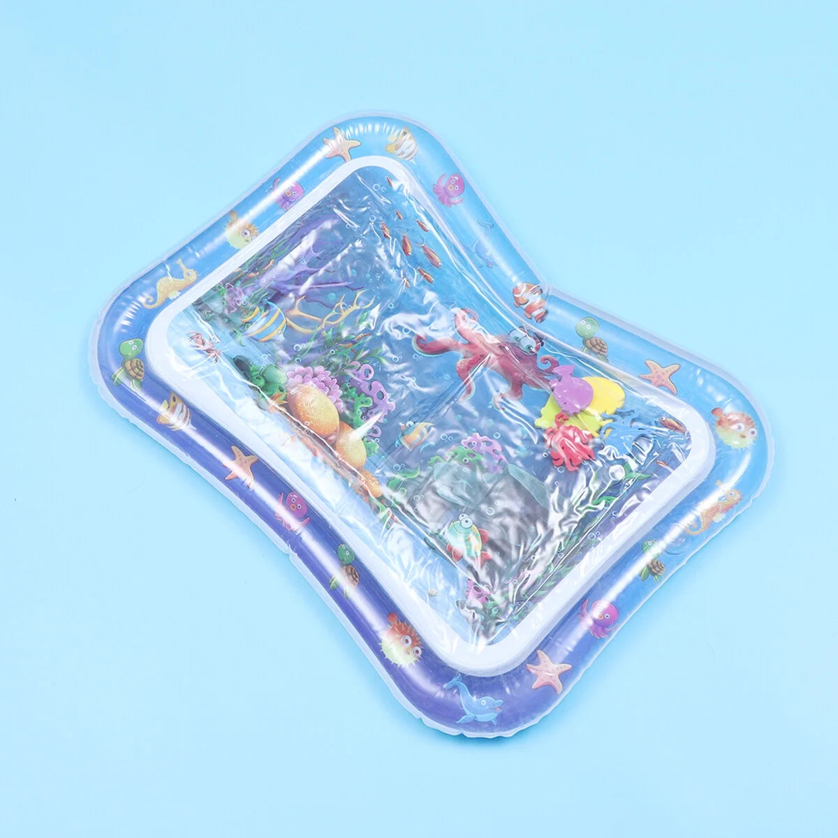 Inflatable Crawling Cushion Water Play Mat (Blue) X55970