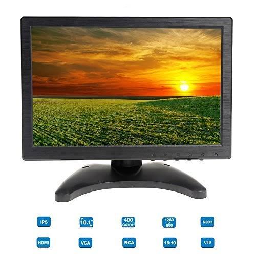 10x22 IPS LCD HD 1080p Camera Video Monitor HDMI VGA AV BNC A317