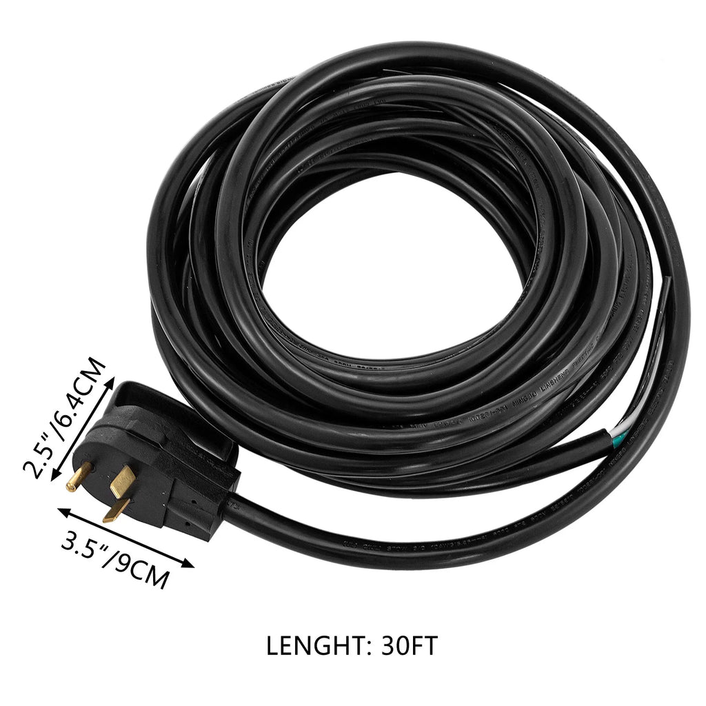 30 ft 30 amp Heavy Duty TT-30P Marine Shore Power Cord N691