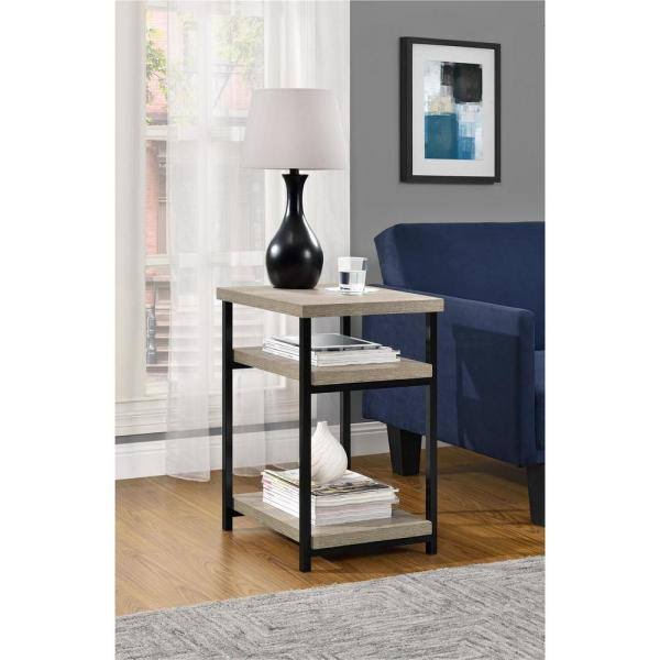 Weathered Oak End Table S1479