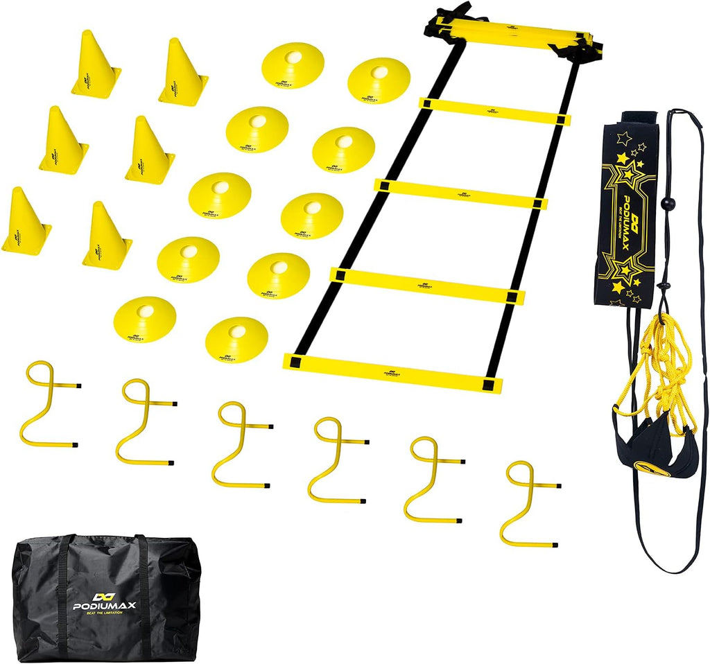 Agility Training Equipment Set with Carrying Bag Y18936