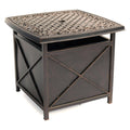 Cast Top Umbrella Side Table I9515