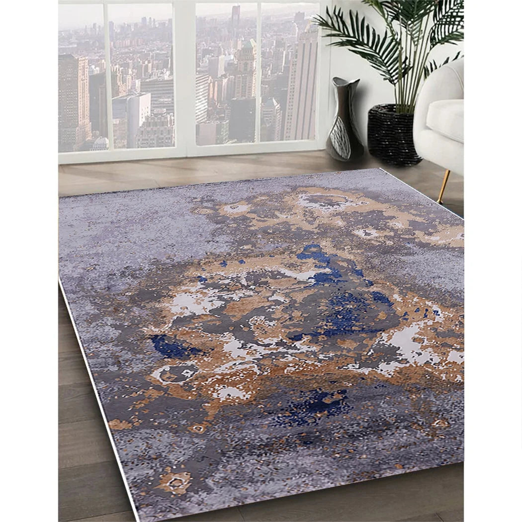Cloudy Gray Rectangle Area Rug H860