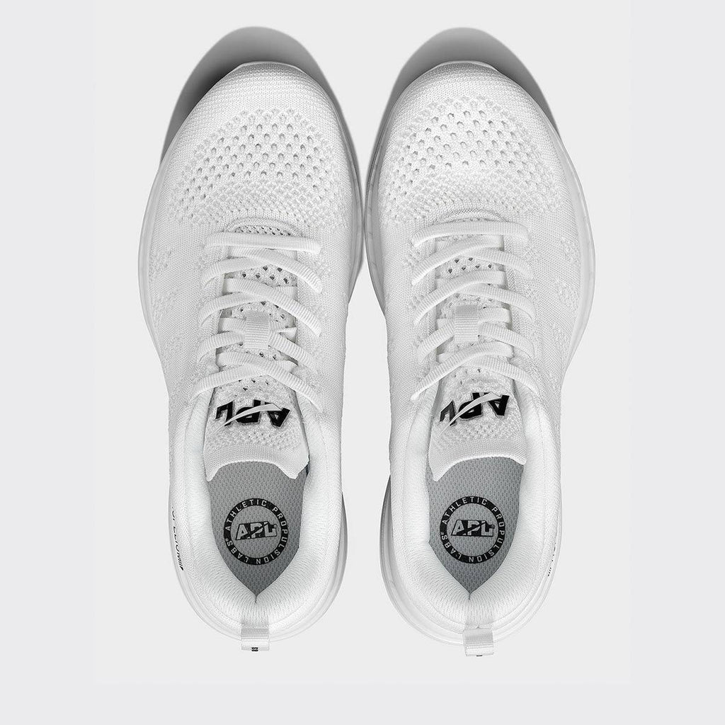White Black Gum Techloom Shoes R4065