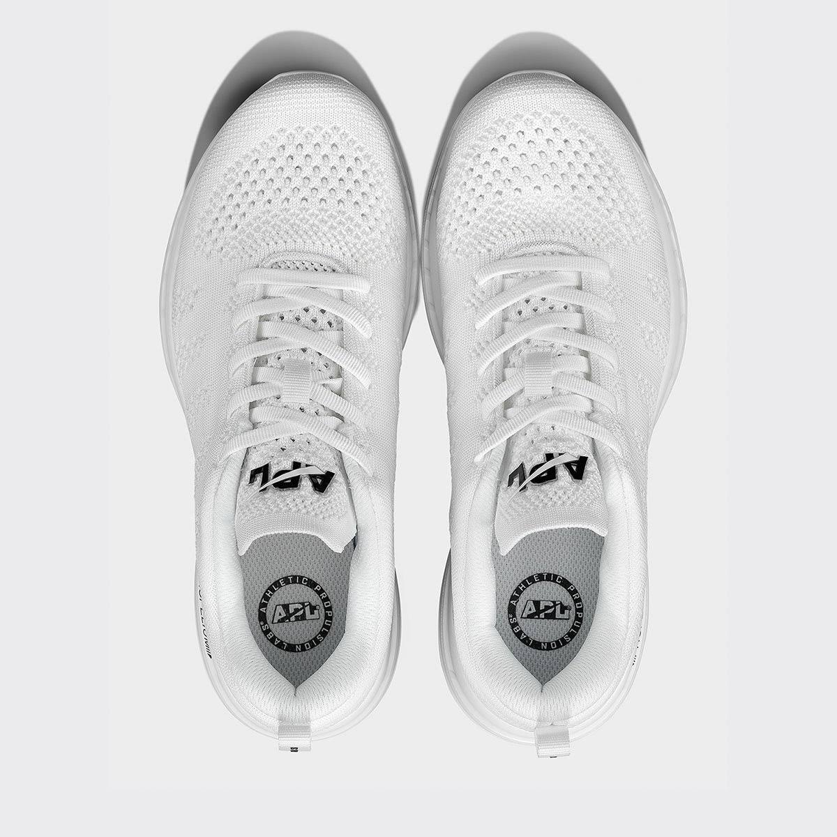 White Black Gum Techloom Shoes R4065